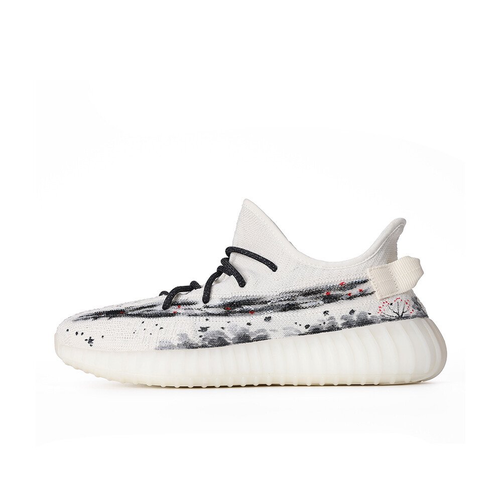 

Кроссовки adidas originals Yeezy Boost 350 V2 Lifestyle Shoes Unisex Low-top Black/White, цвет Chinese style ink
