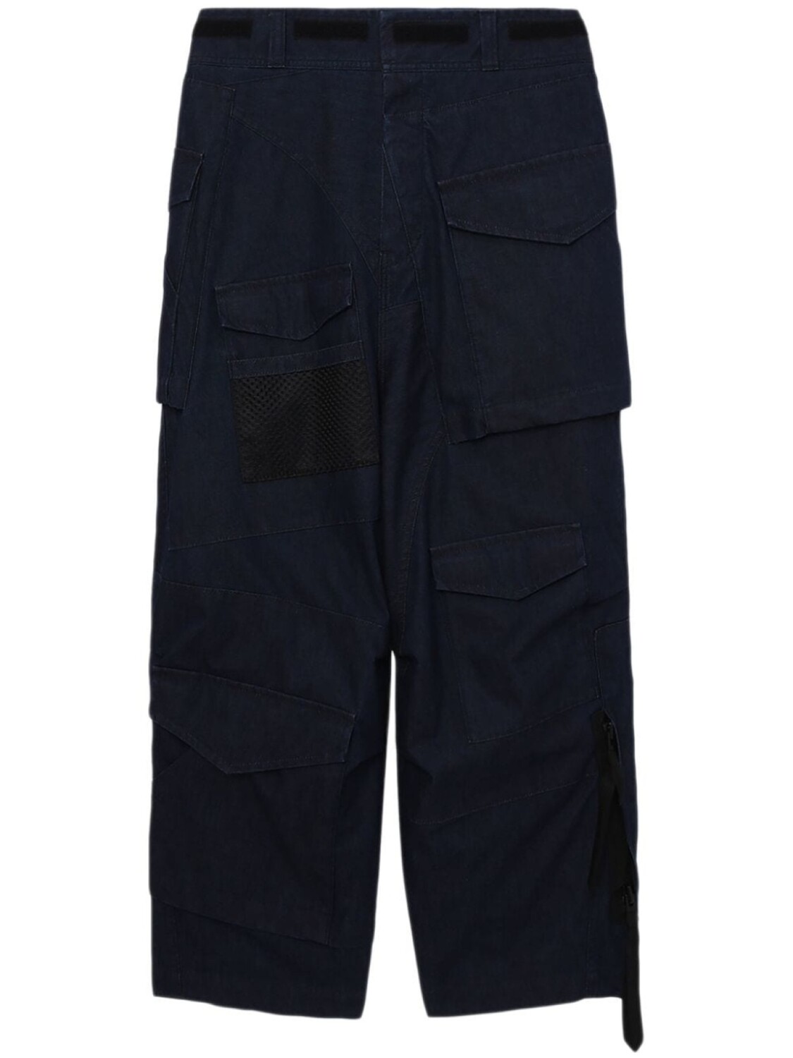 

Junya Watanabe MAN широкие брюки карго, синий