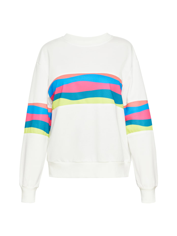 

Блузка myMo, цвет white multicolor