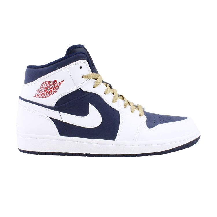 

Кроссовки Air Jordan 1 Phat 'Olympic', синий