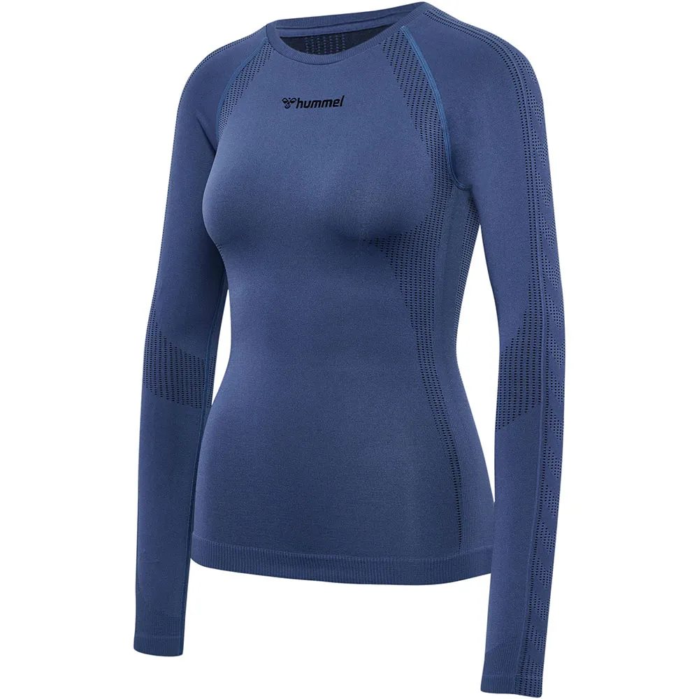 

Лонгслив Hummel MT Shaping Seamless, синий