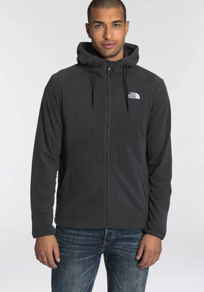 

Флисовая куртка The North Face "M HOMESAFE FULL ZIP FLEECE HOODIE" с капюшоном из переработанного флиса, черный