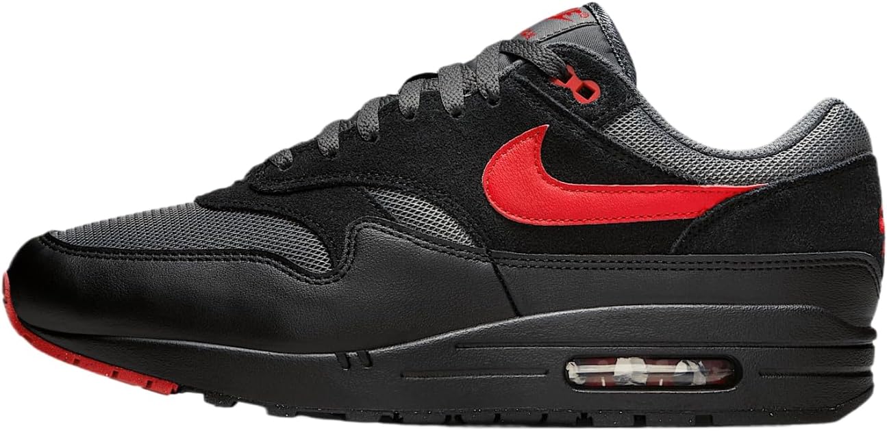 

Мужские кроссовки Nike Air Max 1, черный/красный/серый