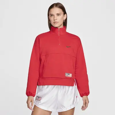 

Толстовка Nike USA Village, цвет Sport Red/Obsidian