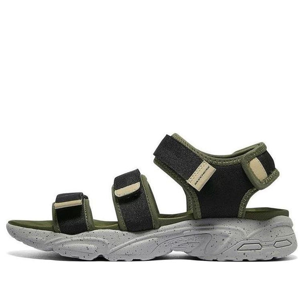 

Кроссовки stamina sandal 'olive black' Skechers, зеленый