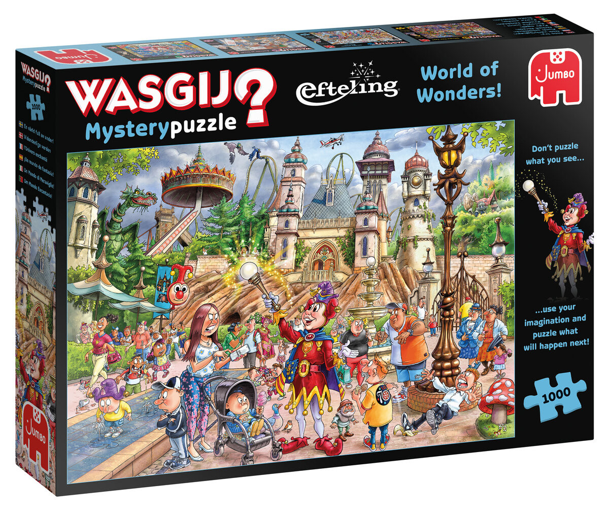 

Пазл Jumbo, Wasgij Mystery 24 - Парк развлечений, 1000 шт.