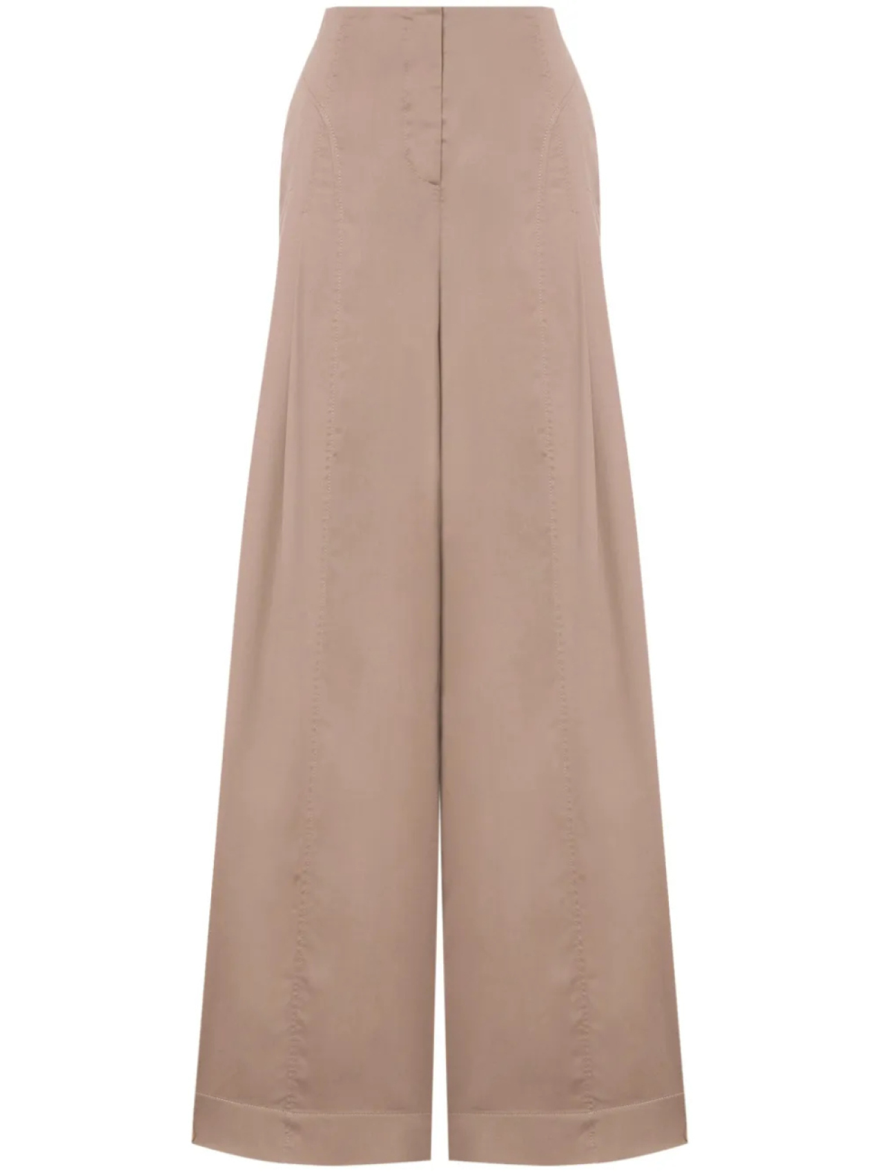 

Брюки палаццо Alberta Ferretti, нейтральный