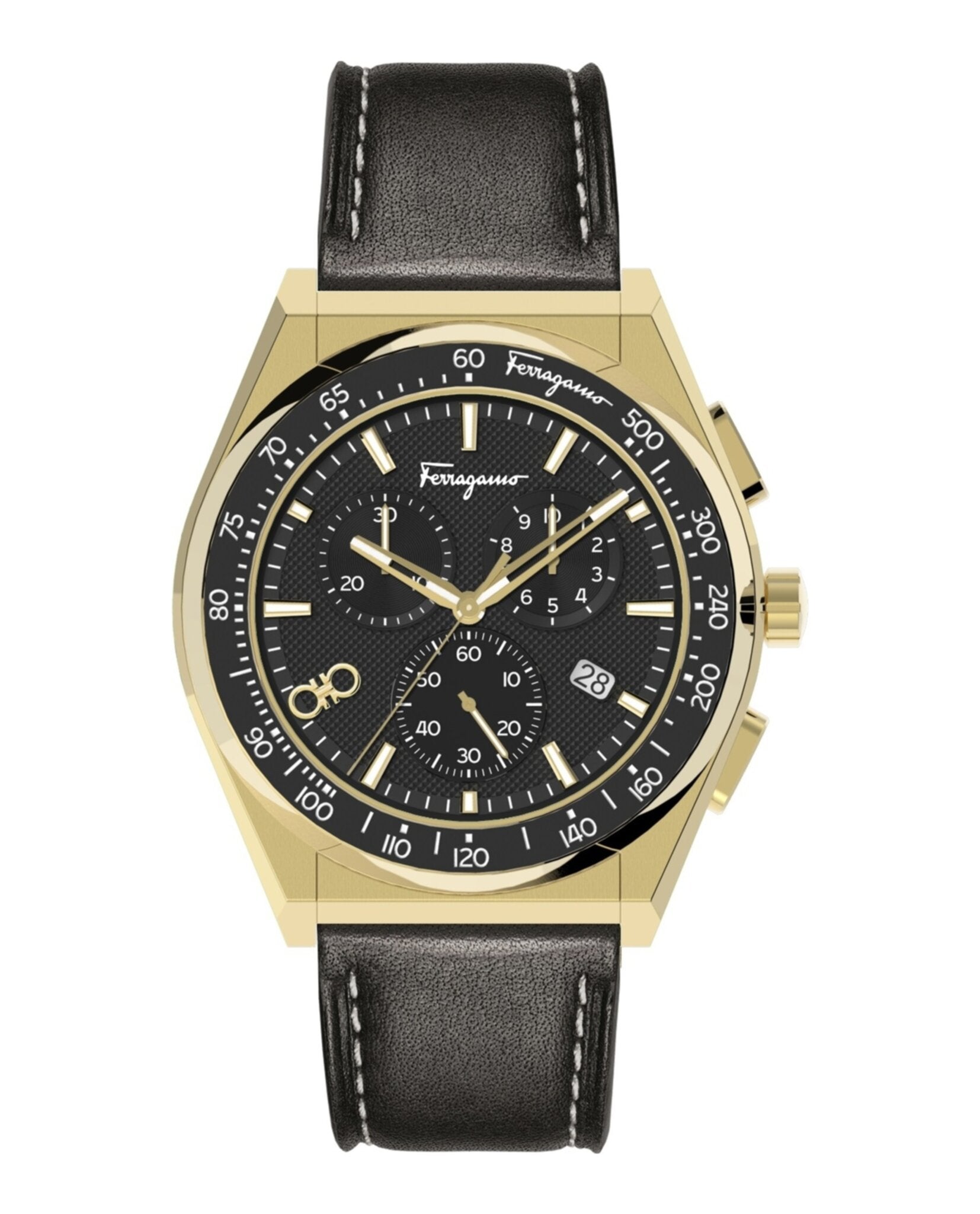 

Спортивные часы Ferragamo 1898 Salvatore Ferragamo, черный/золотой/черный