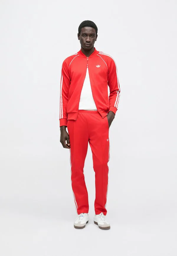 Тренировочная куртка Adidas Originals, Better Scarlet/White — фото 3