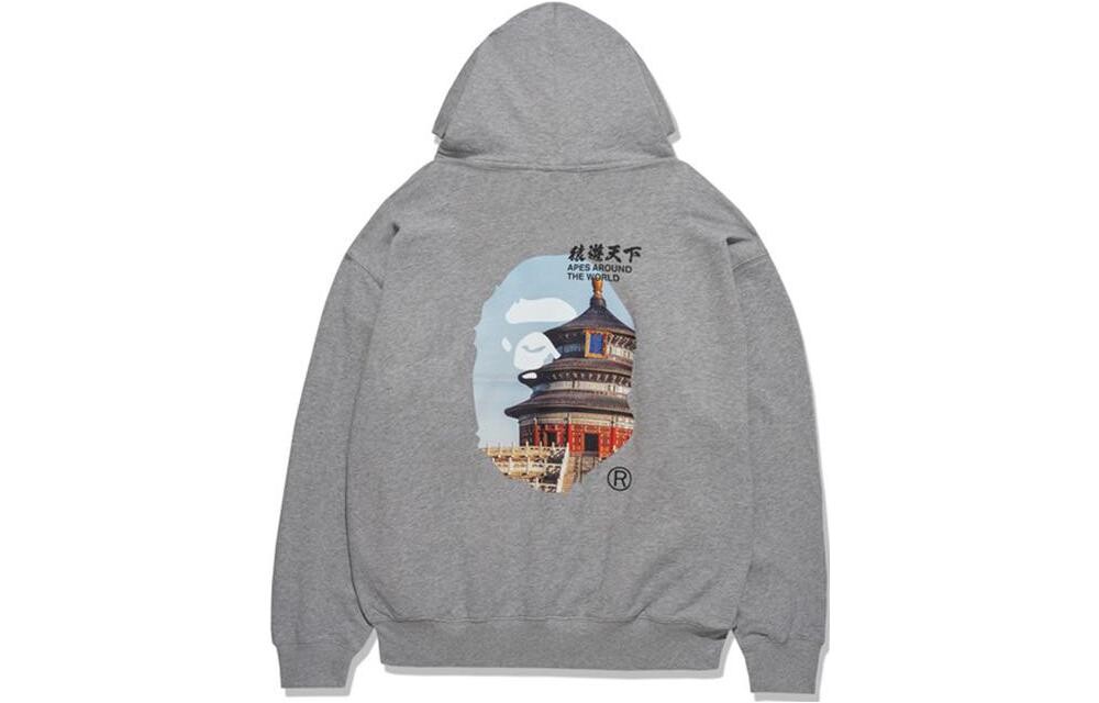 

Толстовка Bape Ape World Series унисекс A Bathing Ape, черный