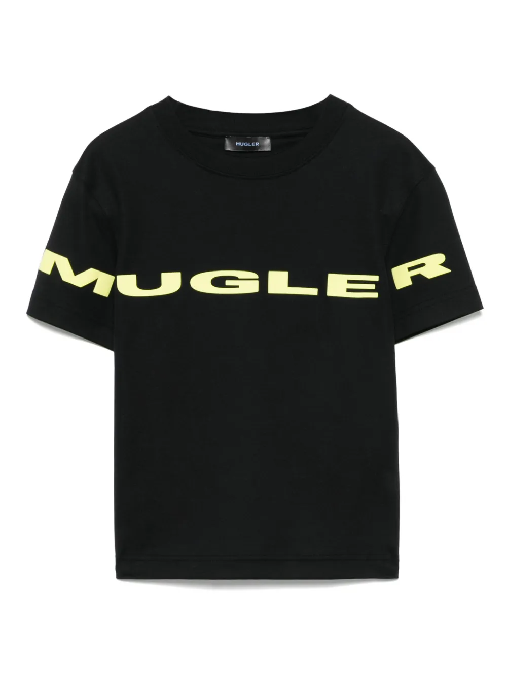 

Футболка с логотипом Mugler, черный