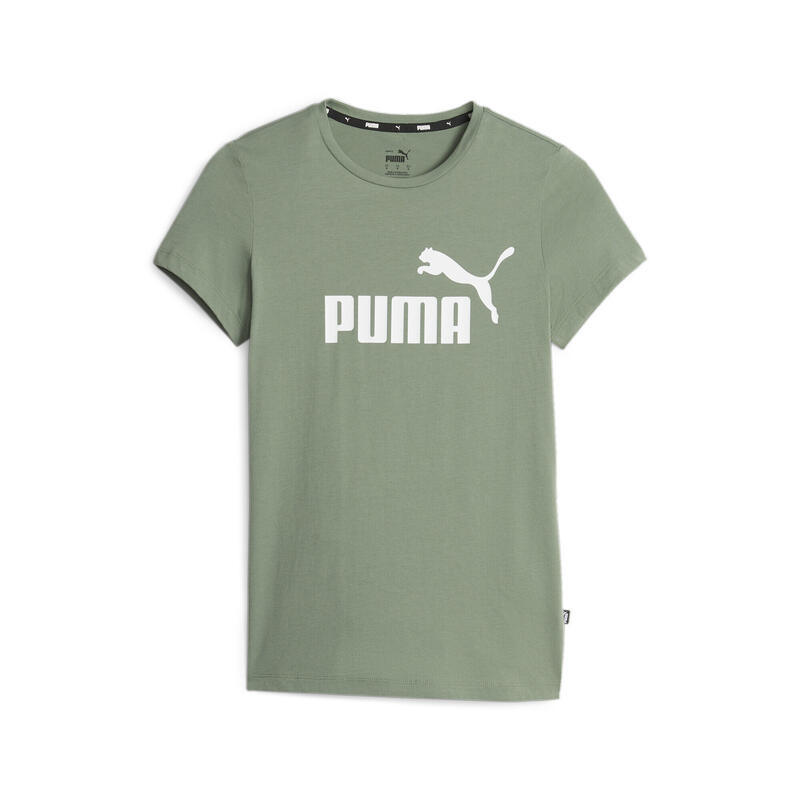 

Женская футболка с логотипом Essentials PUMA Eucalyptus Green