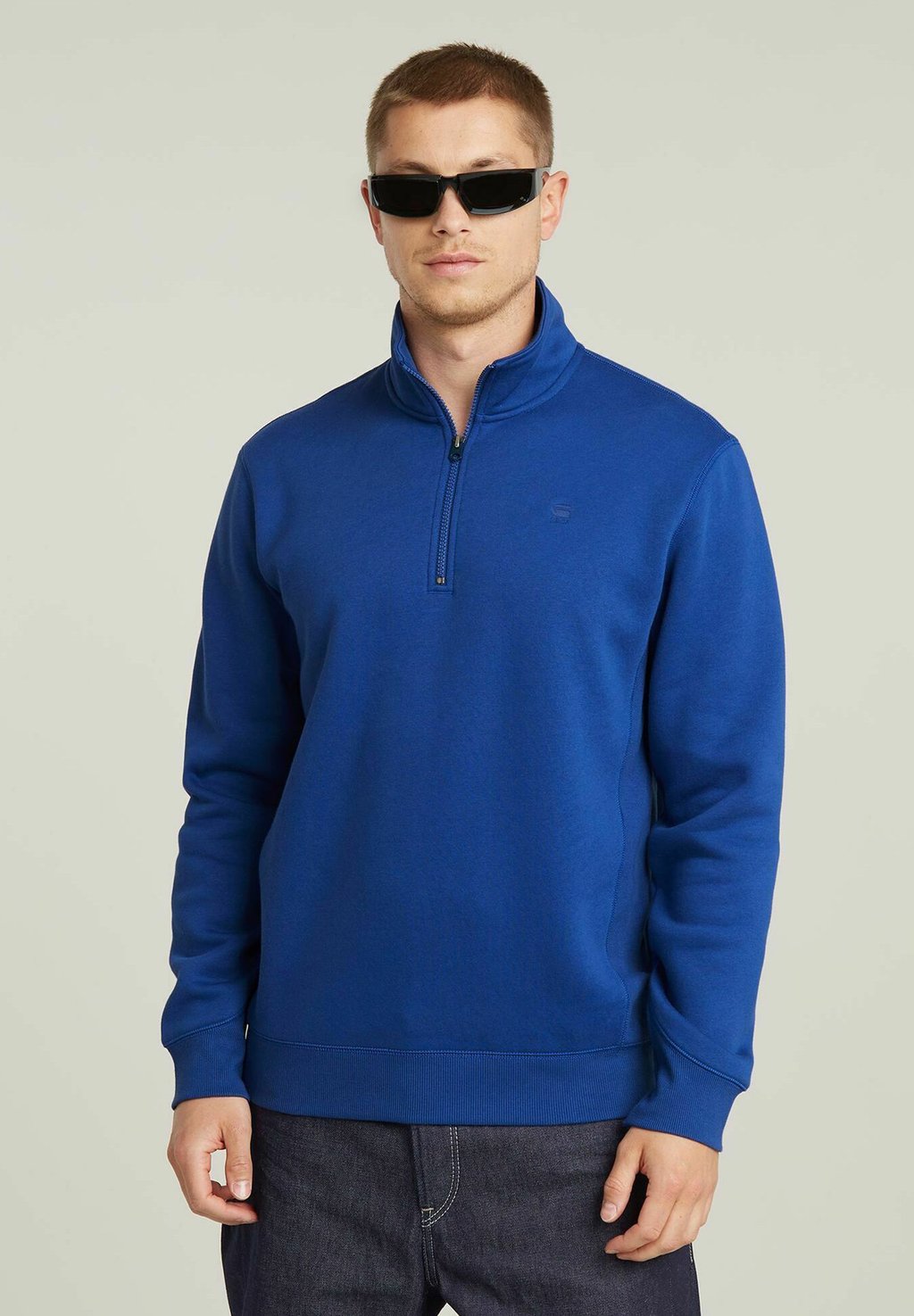 

Толстовка CORE HALF ZIP G-STAR, синий
