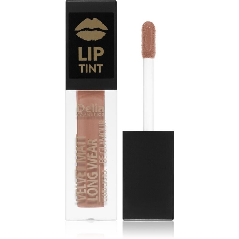 

Delia Cosmetics, Lip Tint, матовая жидкая помада, оттенок 012 Must Nude, 5 мл
