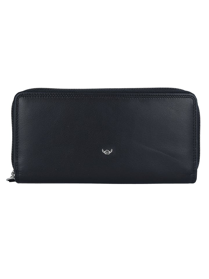 

Кошелек Golden Head Polo Geldbörse RFID Leder 19 cm, черный