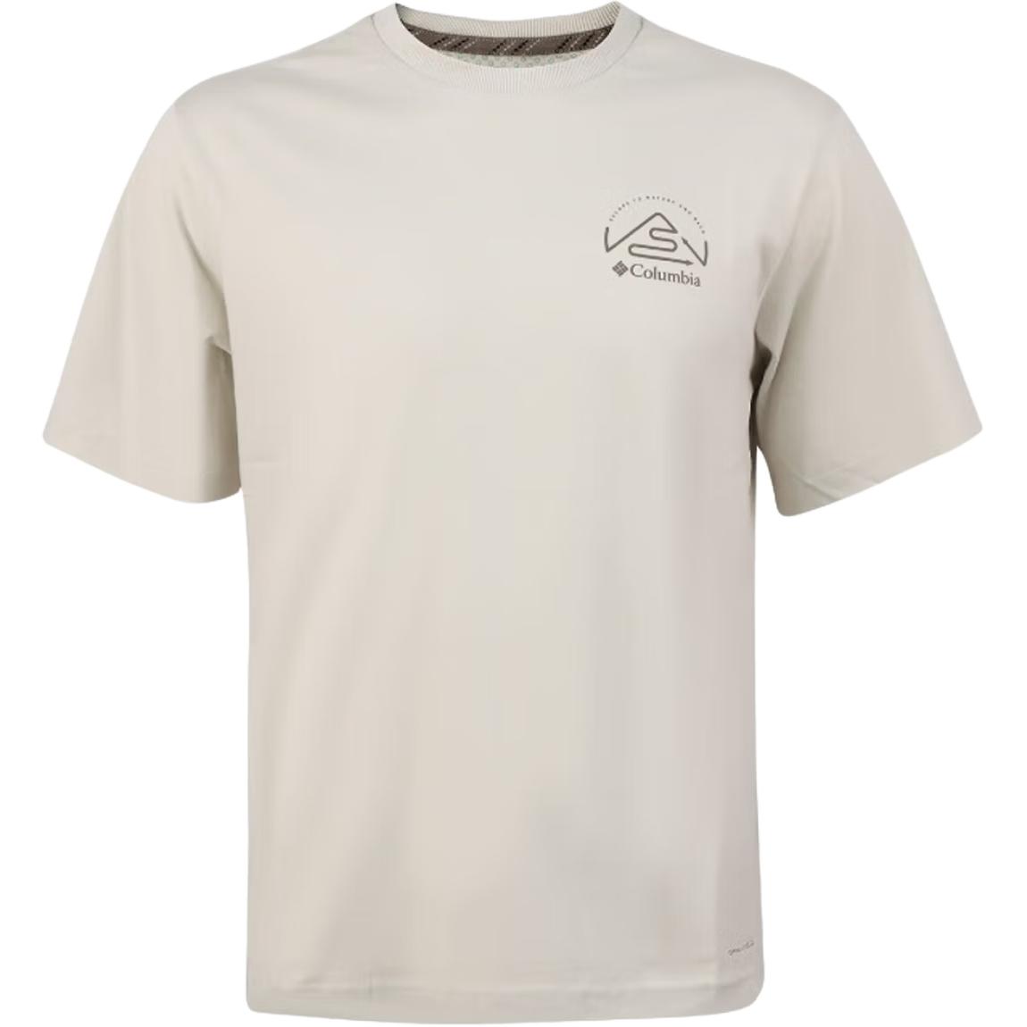 

Мужские футболки с круглым вырезом, средней толщины Columbia, экрю 278, Белый, Мужские футболки с круглым вырезом, средней толщины Columbia, экрю 278