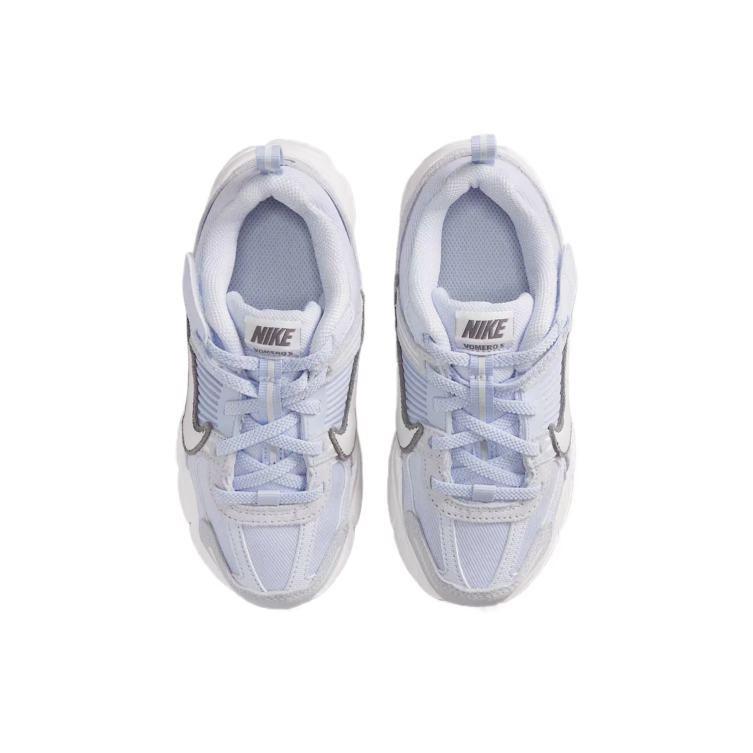 Кроссовки беговые Nike Vomero 5 для детей, серые — фото 4