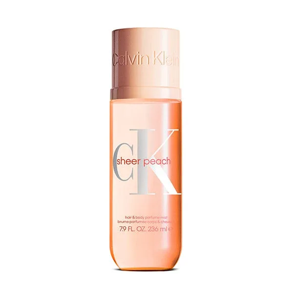 Спрей для тела и волос унисекс CALVIN KLEIN Sheer Peach 236 мл