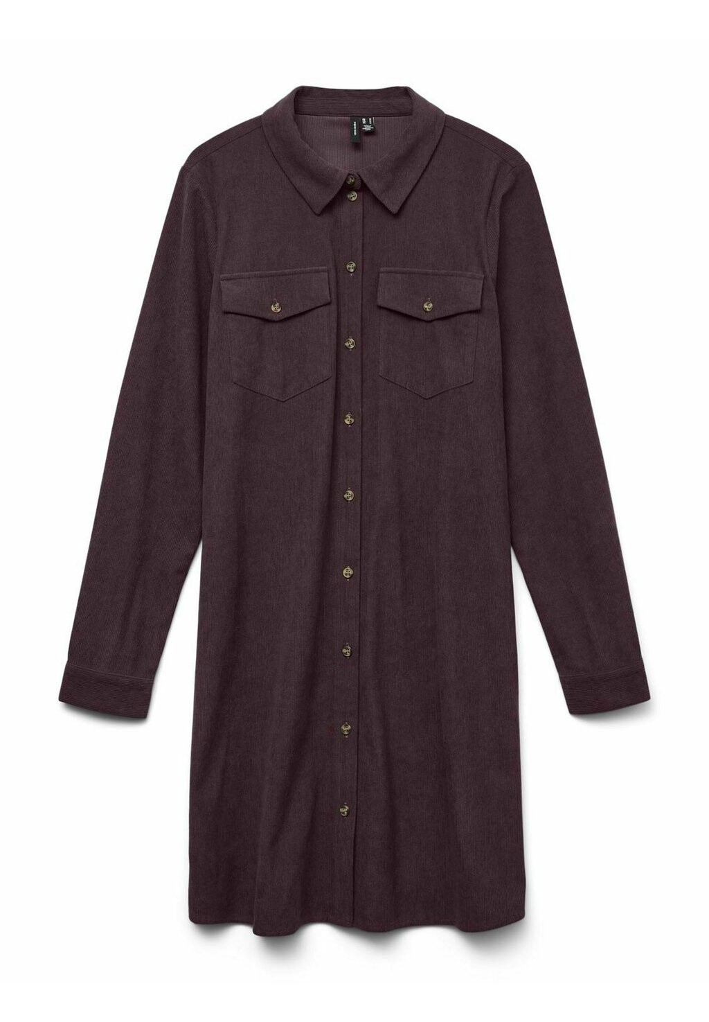 

Платье-рубашка Vero Moda, Бордо