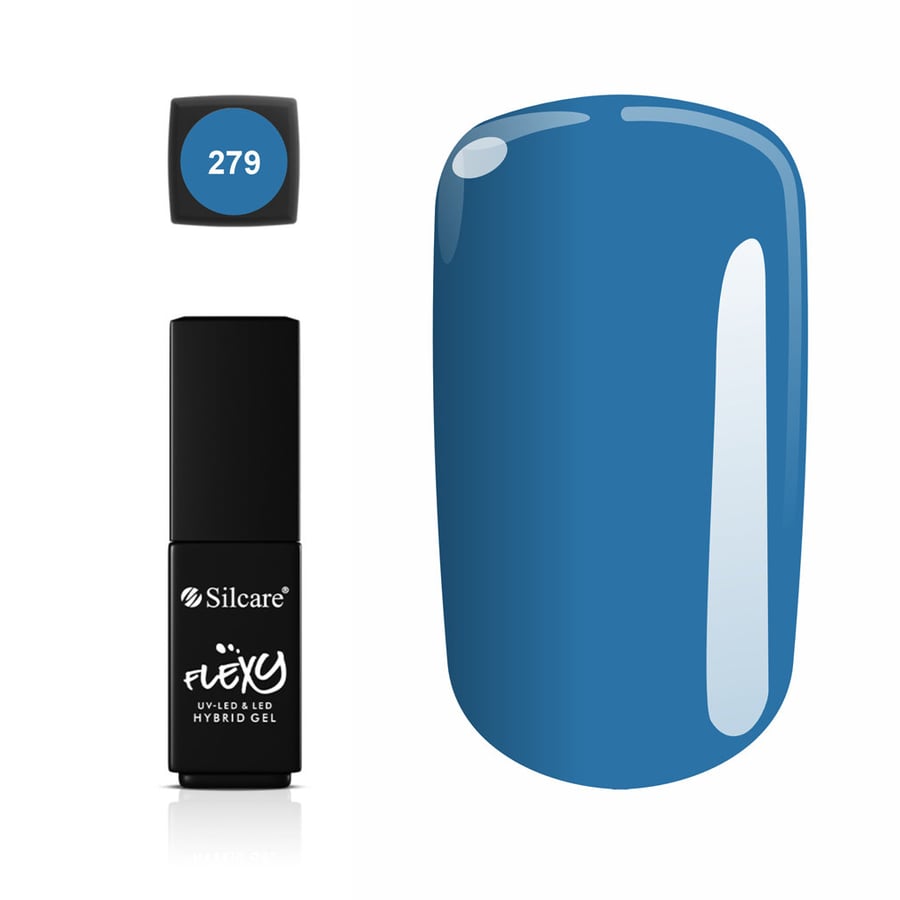 

Гибридный лак для ногтей Silcare Flexy 279 4,5 г
