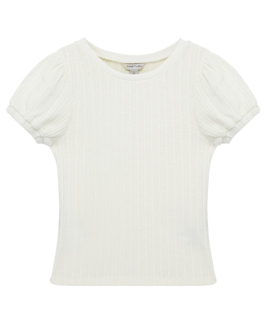 

Привычный вязаный топ Habitual, белый