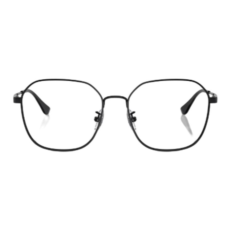 

RayBan Металлическая квадратная оправа для очков унисекс черная, Black