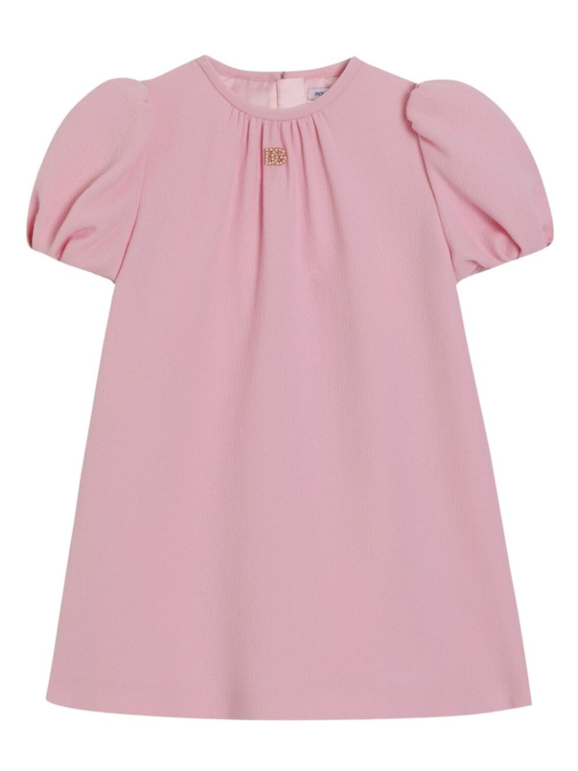 

Платье кади Dolce & Gabbana Kids, розовый