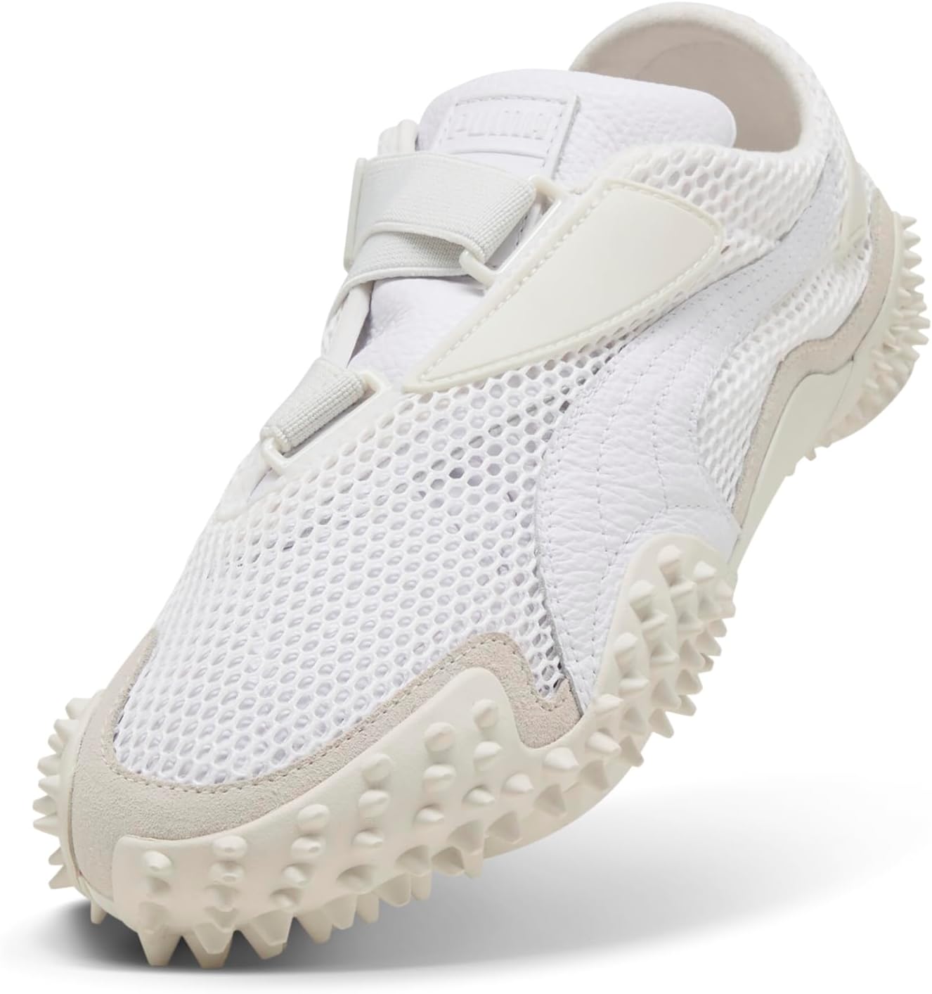 Мужские кроссовки PUMA Mostro Mesh Slip On для повседневной носки - белые — фото 4