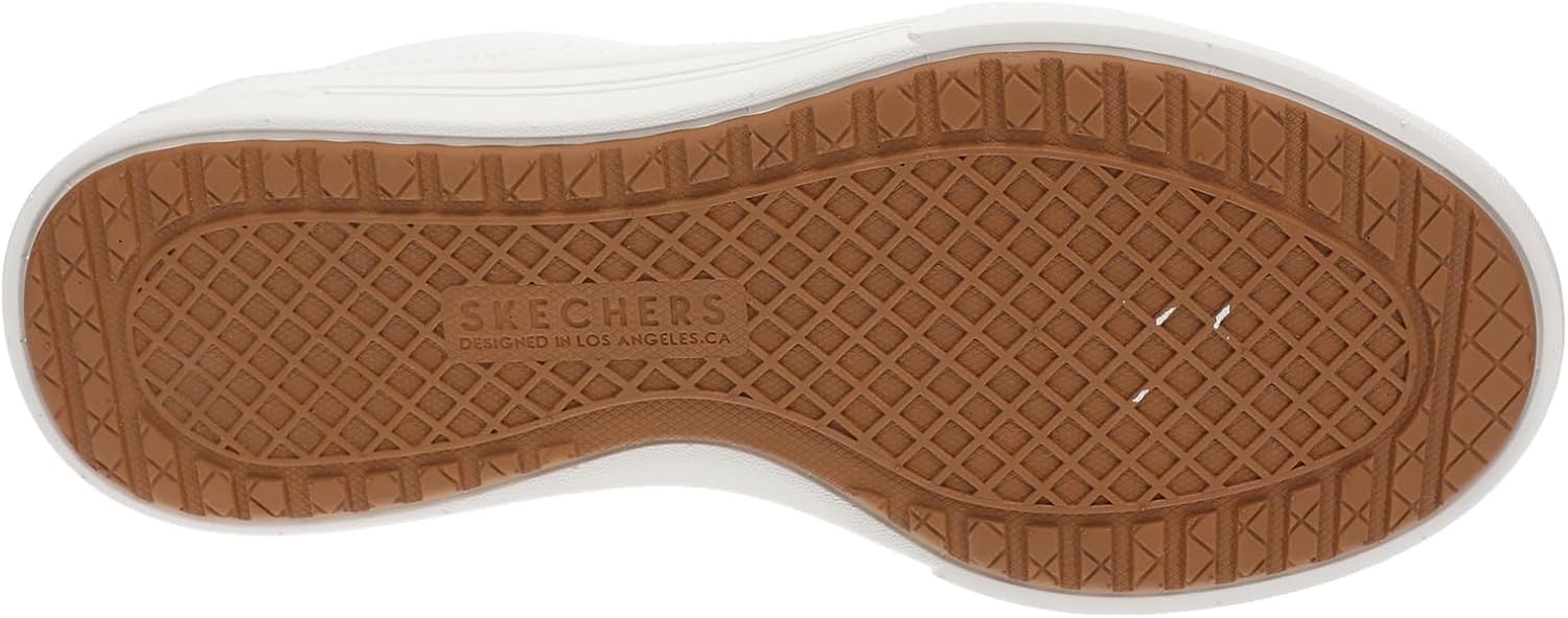 Мужские кроссовки Skechers Arch Fit Arcade - See Ya There без шнурков, белый — фото 3