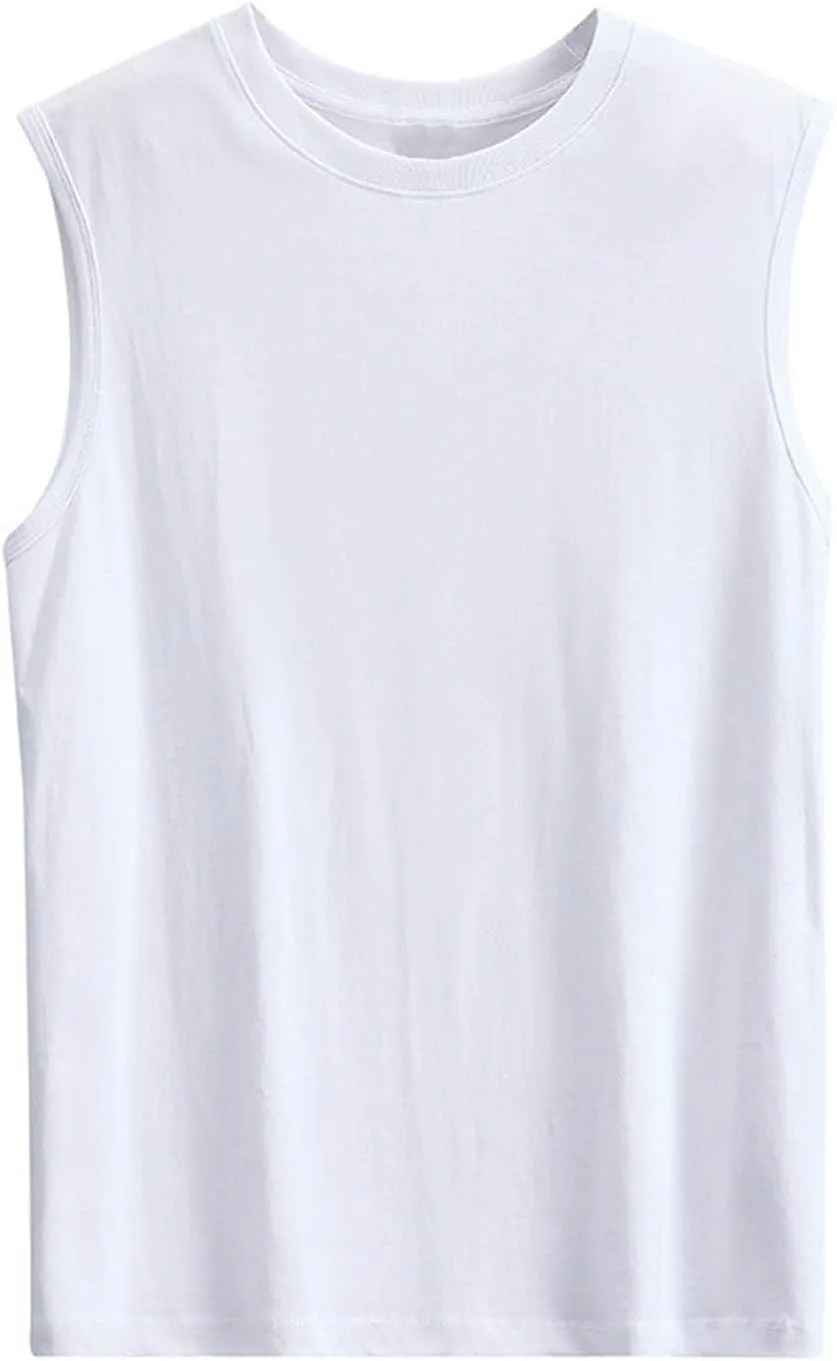 

Мужская хлопковая майка без рукавов для тренировок