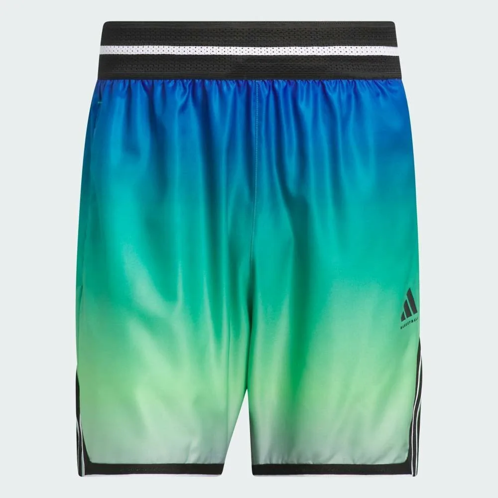 Шорты Adidas Crazy Light AOP, цвет Green — фото 4