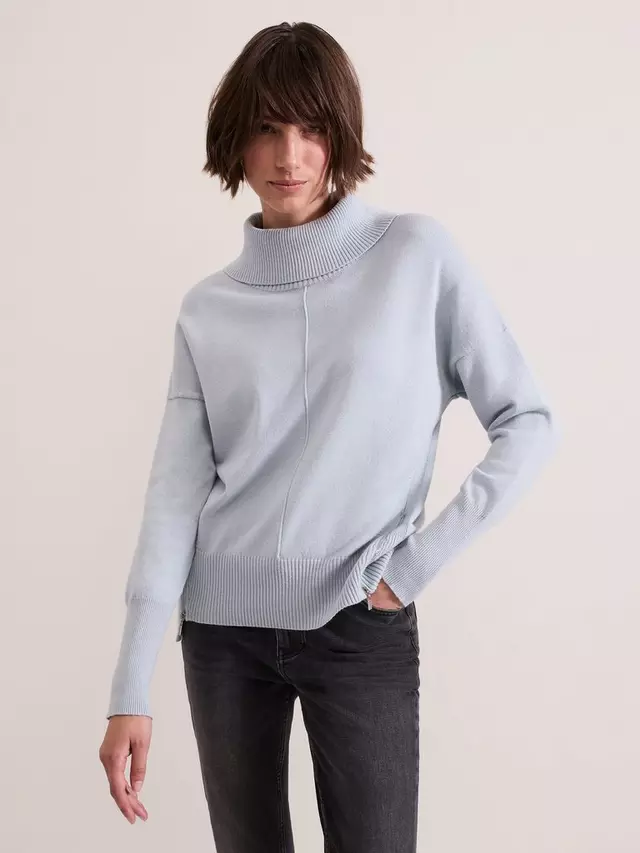 

Джемпер Phase Eight Steph Roll Neck, цвет light blue