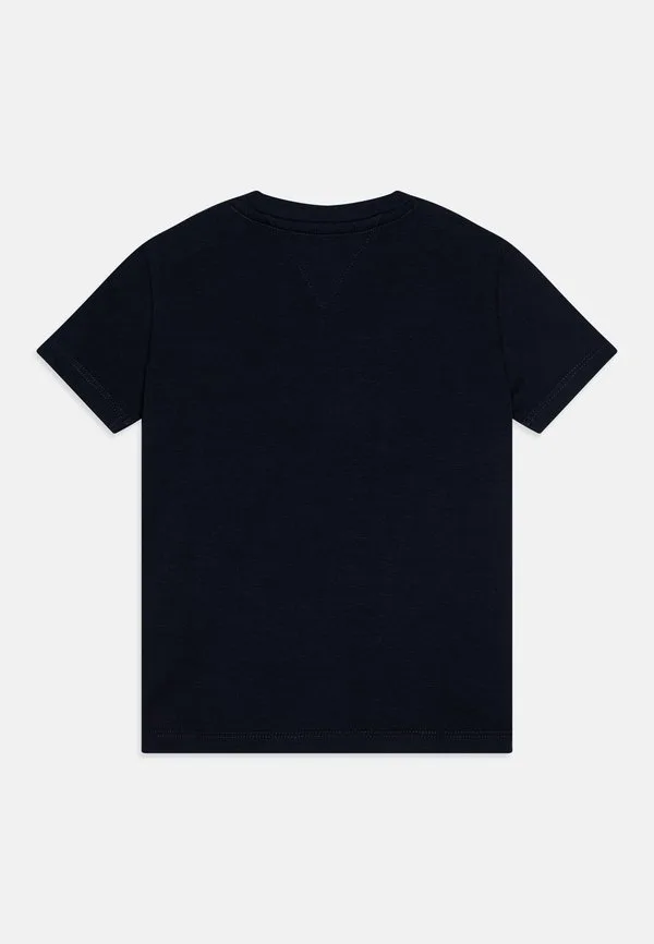 Детская футболка унисекс с принтом Tommy Hilfiger, Dark Night Navy — фото 2