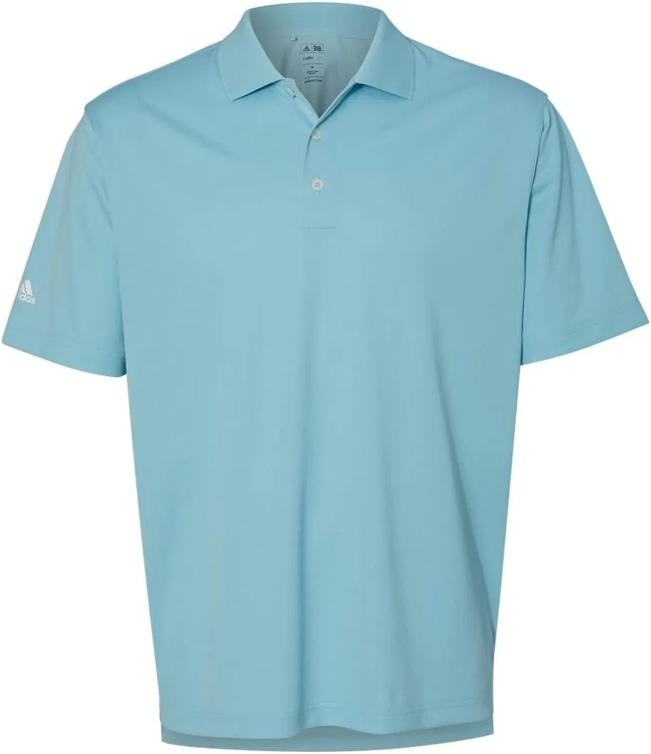Поло adidas Climalite Solid, Fr Blue/White