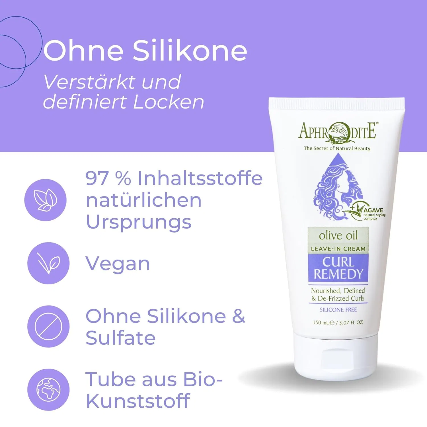 Несмываемый крем для вьющихся волос «Curl Care» от Aphrodite Aphrodite — фото 4