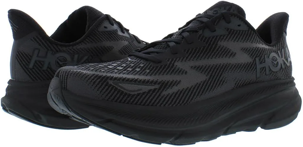 Мужские кроссовки HOKA Clifton 9, черный — фото 4