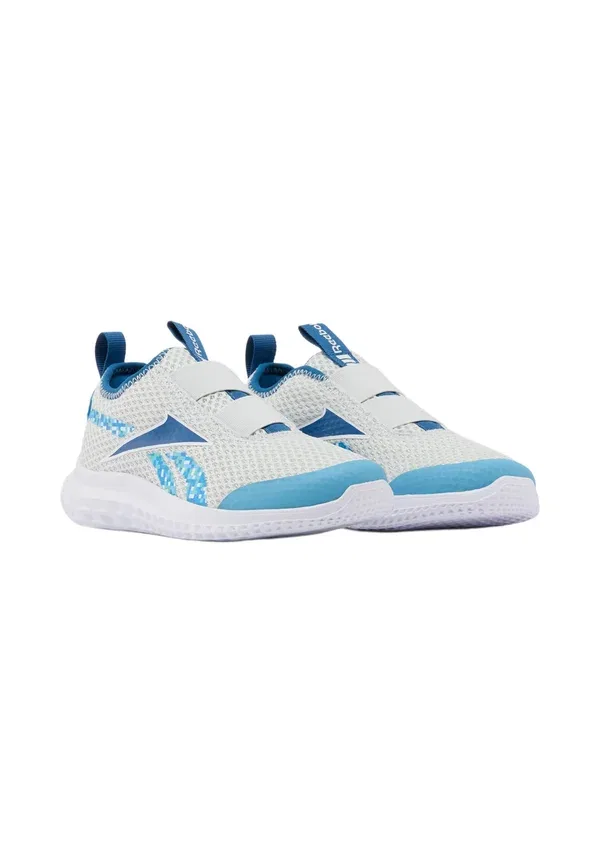 Кроссовки-слипоны для ходьбы Reebok Rush, ледяной синий, искаженный синий, спортивный синий — фото 2