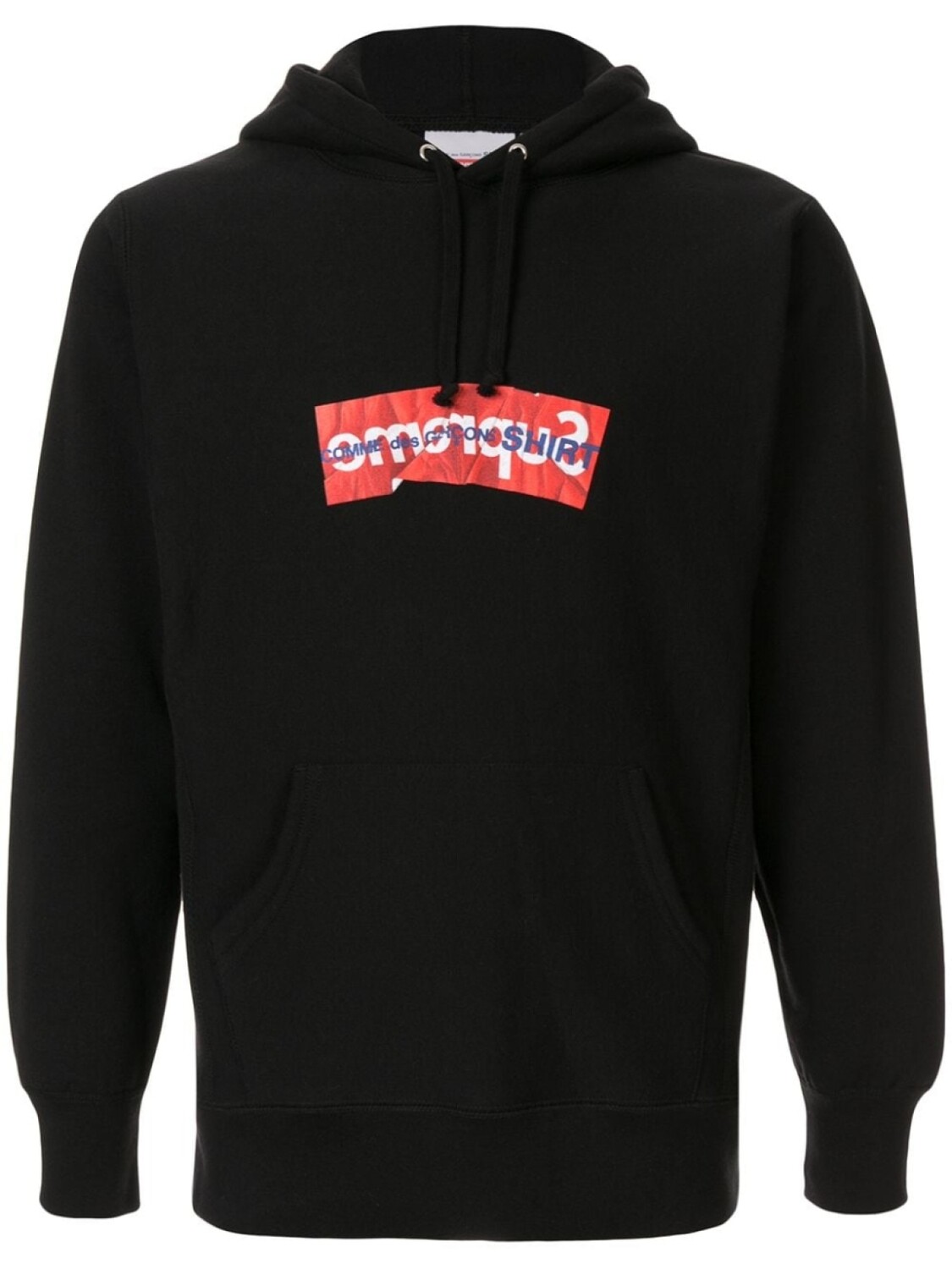

Supreme худи с логотипом, черный
