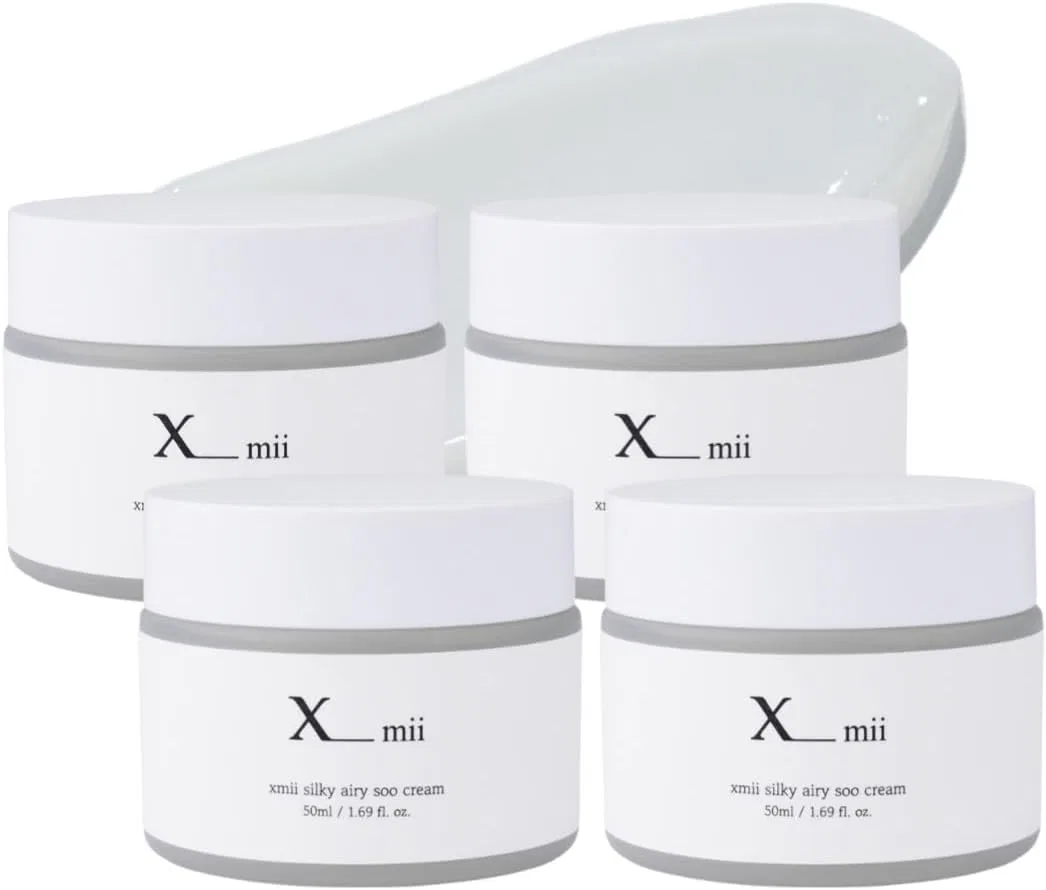 Дневной крем Xmii Silky Airless с гиалуроновой кислотой, 50 мл, набор 4 шт