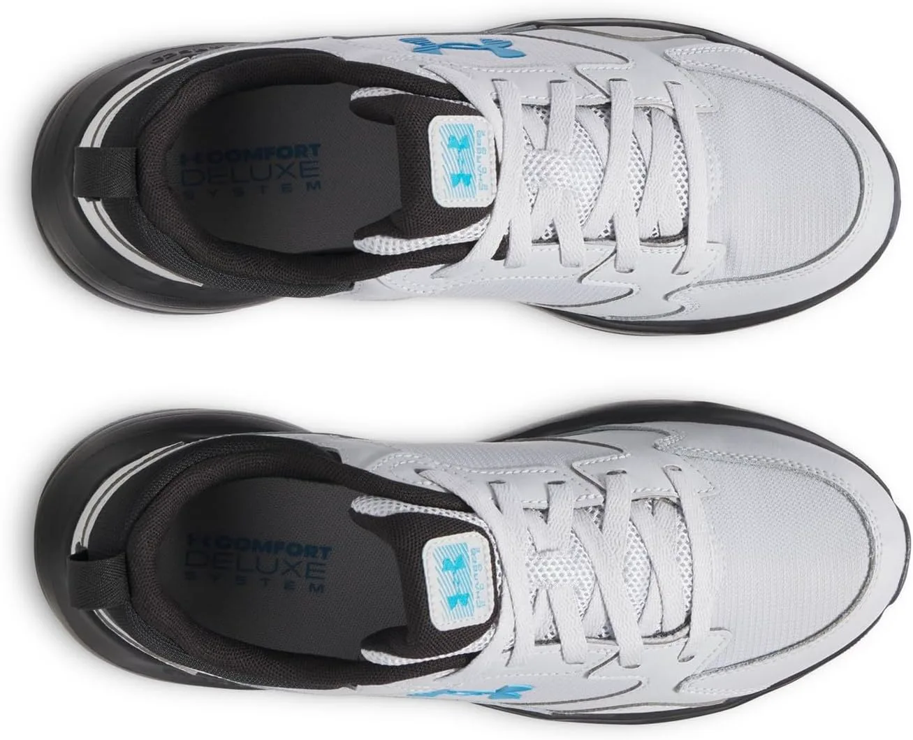 Мужские кроссовки Under Armour Charged Edge, серый/черный/синий — фото 4