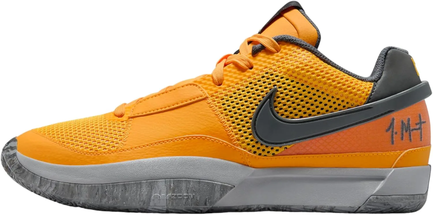 Баскетбольные кроссовки Nike Men's Ja 1, оранжевый/серый/черный — фото 3