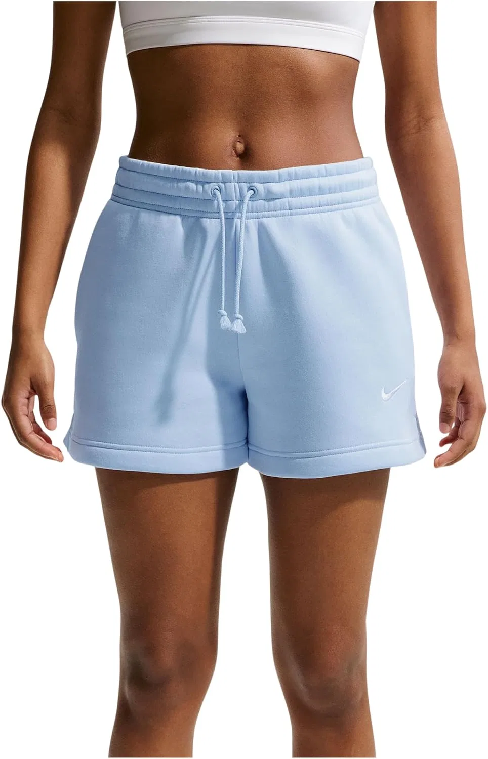 Шорты женские Nike, цвет Hydrogen Blue/Sail