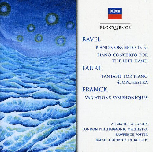

CD диск Ravel / De Larrocha / Foster / Burgos / Lpo: Ravel: Pno Cto in G Major / Pno Cto for Left Hand