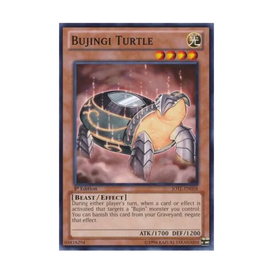 

CCG Буджинги Черепаха (Обычная), Yu-Gi-Oh - Judgment of the Light - Singles