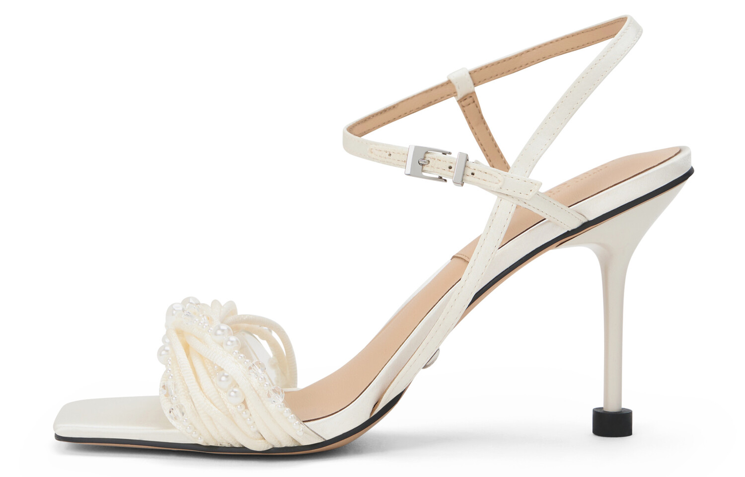 

Свадебные босоножки-слайды женские Charles&Keith