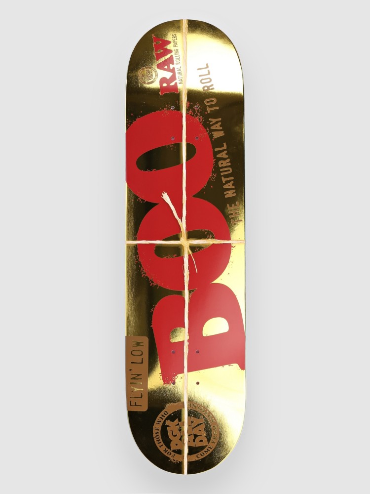 

Дека для скейтборда DGK Raw V2 Gold Foil Boo Gold 8.25″ Skateboard Deck, gold