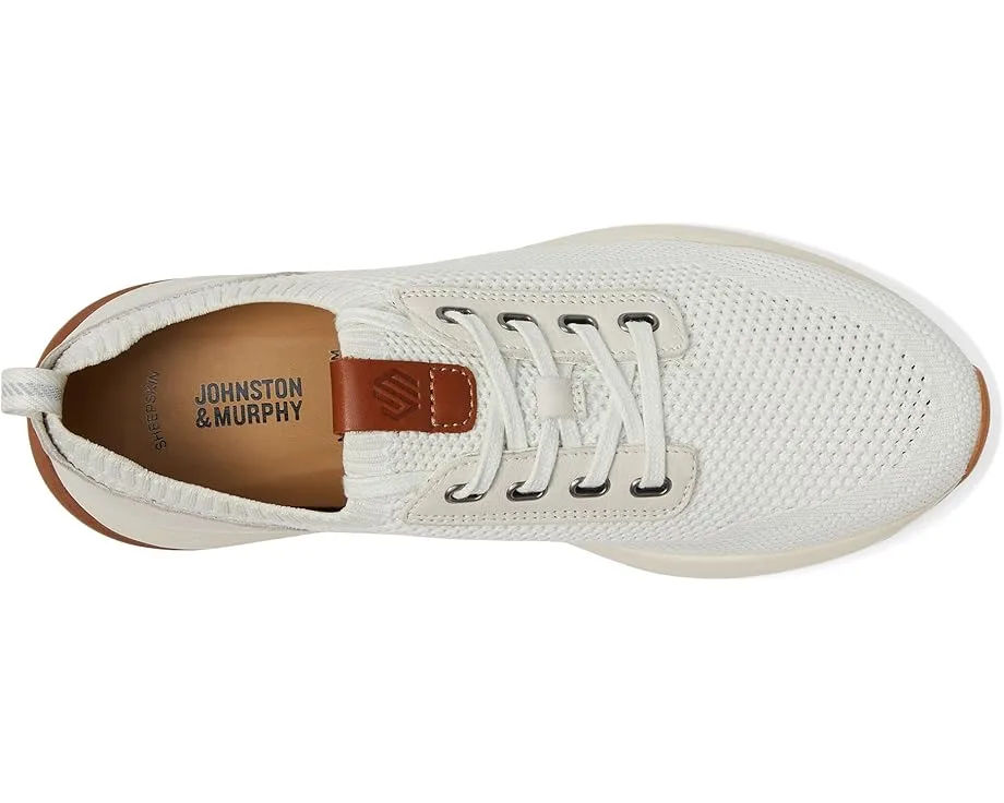 Кроссовки Johnston & Murphy Kinnon Knit Jogger, Off White Knit — фото 2
