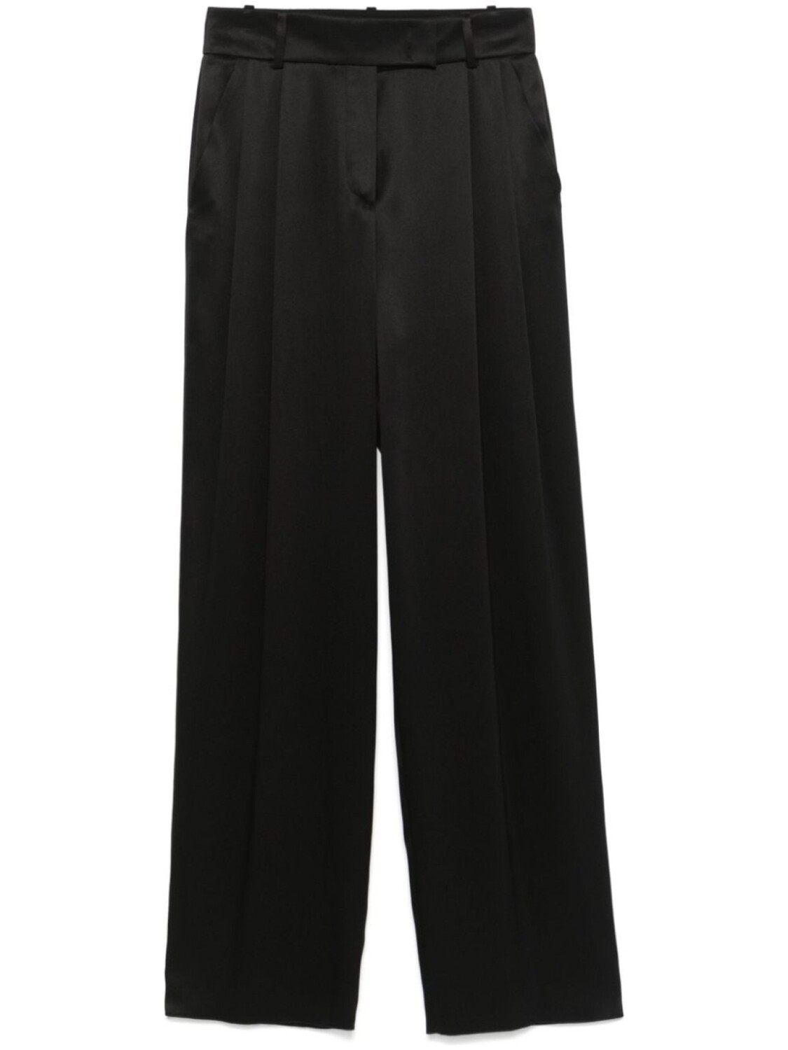 

Giorgio Armani шелковые брюки строгого кроя, черный