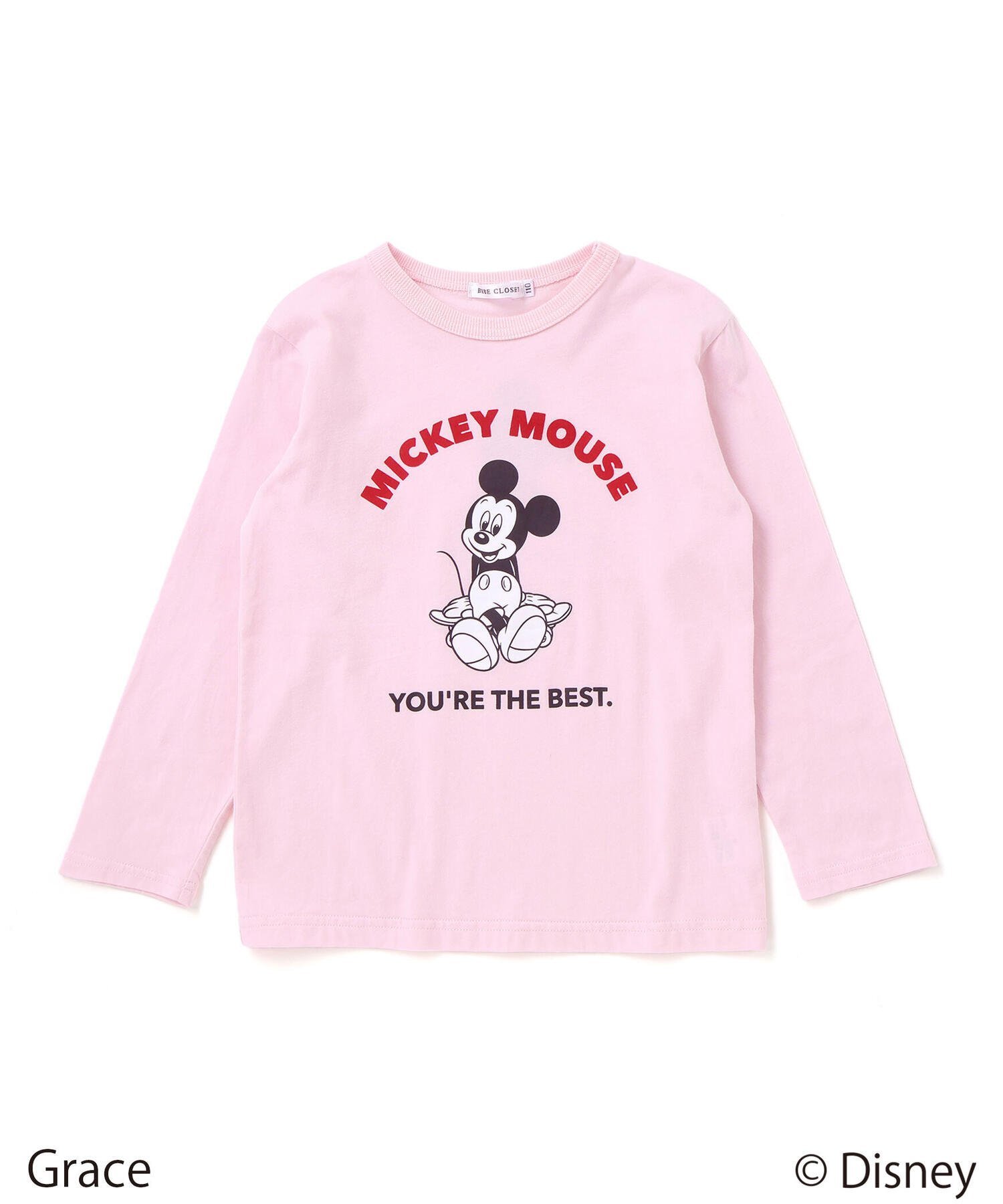 Футболка с длинными рукавами и принтом Disney (90-130 см) BeBe, Pink — фото 3