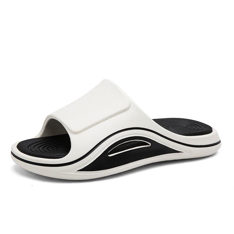 

CariteSport ЭВА бесшумные нескользящие антибактериальные износостойкие быстросохнущие амортизирующие шлепанцы мужские - хаки коричневый, цвет Khaki Brown